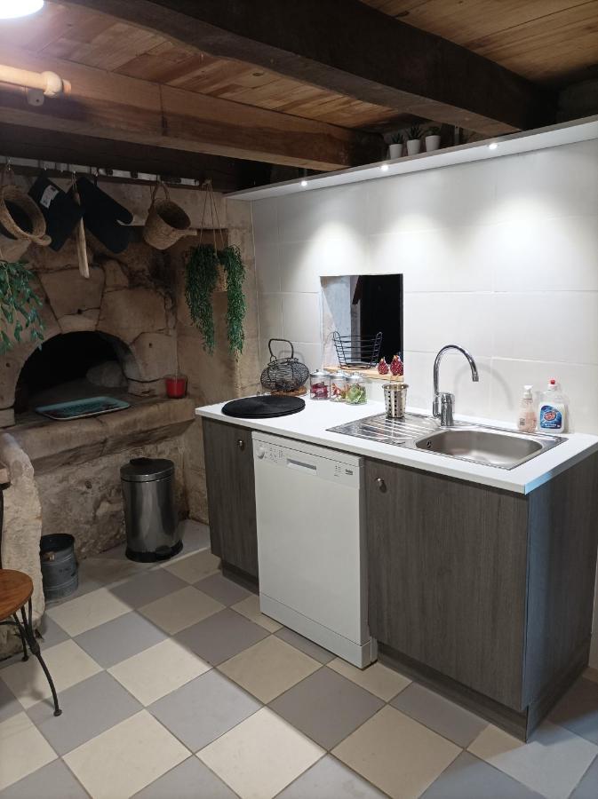 Gite Des Perreyeurs - Maison Troglodyte Avec Vue Sur Loire Montsoreau Zewnętrze zdjęcie